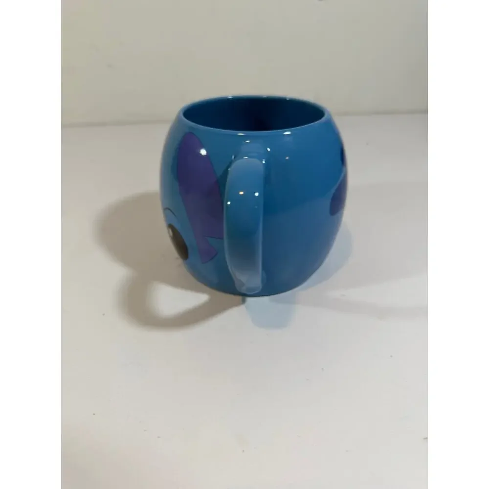 Disney Stitch Blue Big Mouth Ceramic Coffee Mug 29 oz Lilo & Stitch Parks NEW